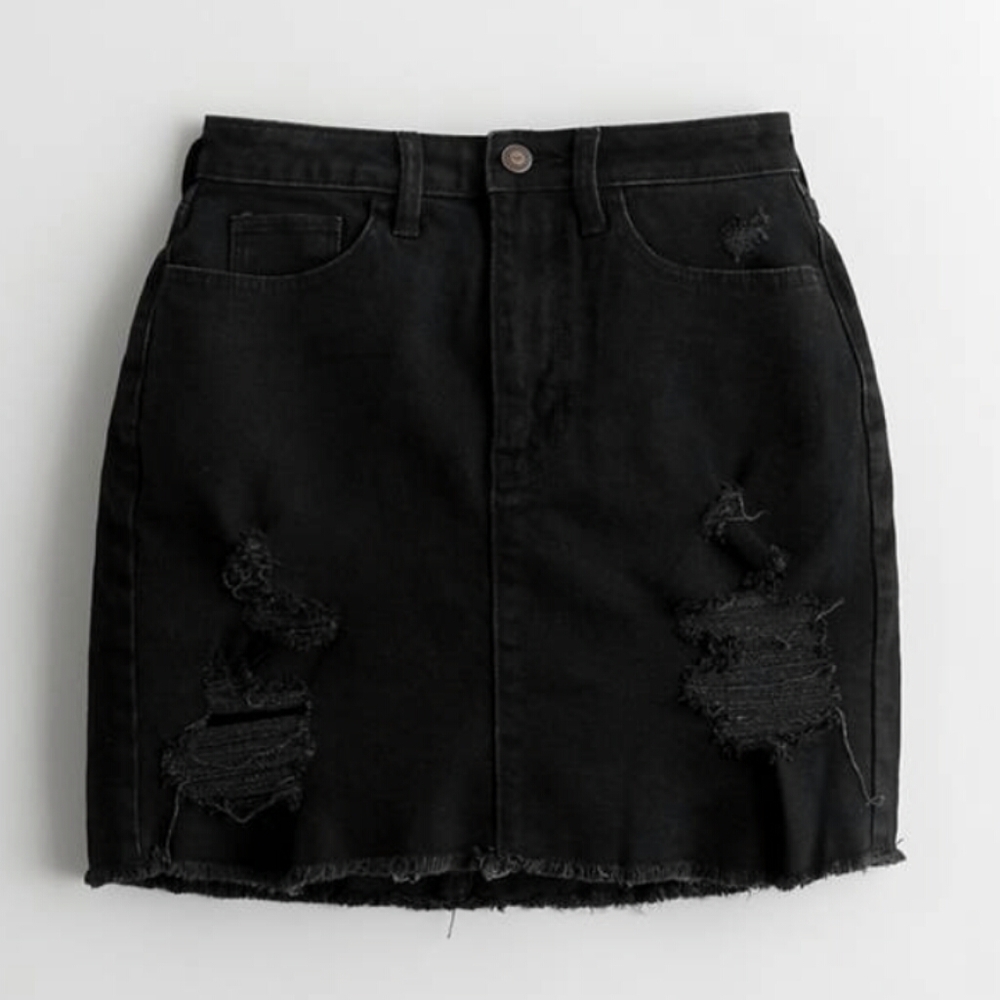 Free with Bundle! 4/$25- Hollister Denim Skirt